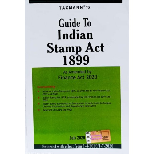 Taxmann's Guide to Indian Stamp Act 1899